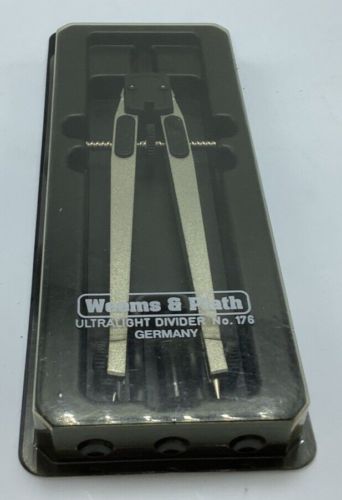 Weems & Plath Ultralight Dividers Compass 7" #176 Made In Germany, US $4.99, image 12