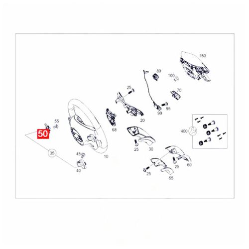 Sale Steering Wheel Shift Paddle Shifter for Mercedes-Benz CLS X218 C218 2012-17, US $68.14, image 4