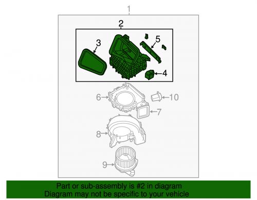 Genuine nissan inlet case 27235-1pa0a