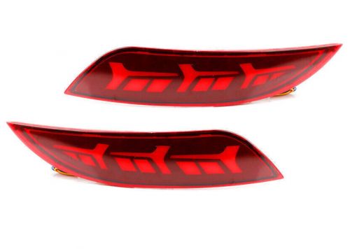 For Ford Focus 2015-2018 Rear Bumper Fog Light Lamp Streamer Turn Signal 2PCS, US $81.15, image 3