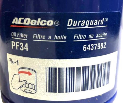 AC Delco Duraguard Oil Filter PF34 6437982, US $6.99, image 7