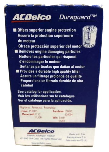 AC Delco Duraguard Oil Filter PF34 6437982, US $6.99, image 9