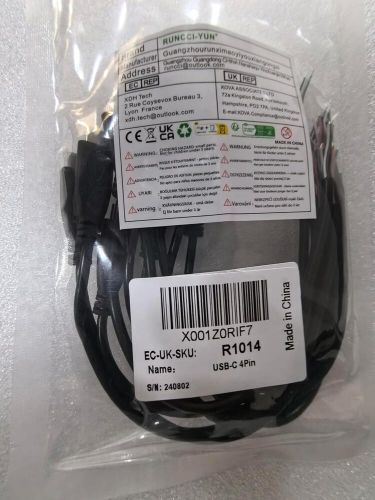 UK 10PCS USB Type-C Pigtail Cable Extension Power and Data Cable Solderable 5V 4, US $, image 5