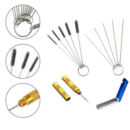 Airbrush Cleaning Needles and Carburetor Brushes for Automotive Repair, US $10.32, image 4