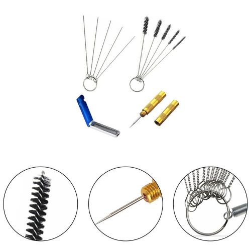 Airbrush Cleaning Needles and Carburetor Brushes for Automotive Repair, US $10.32, image 5