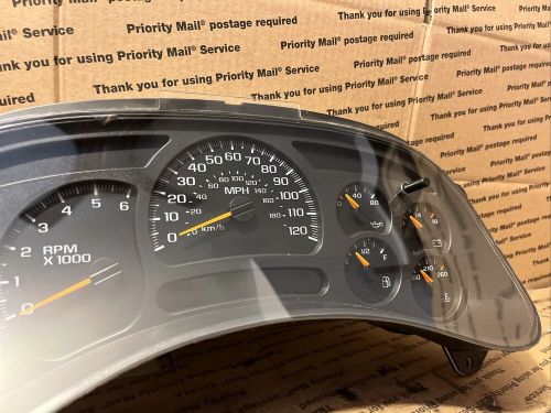 2003 - 2006 SILVERADO SIERRA TAHOE YUKON SUBURBAN GAUGE CLUSTER SPEEDOMETER, US $140.00, image 4