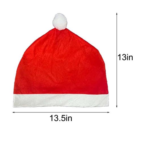Decorative 4 Pack Santa Claus Hat Car Seat Headrest Covers for Christmas Joy, US $17.85, image 10