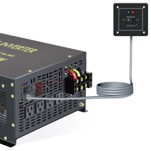 6000W Pure Sine Wave Inverter 24V to 120V Car Power Truck Motor Solar Van Remote, US $831.25, image 13