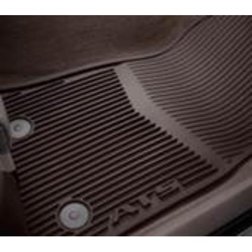 13-14 cadillac ats premium all weather brown floor mats by gm 22927633