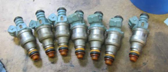 87-95 ford mustang 24lb fuel injectors blue top