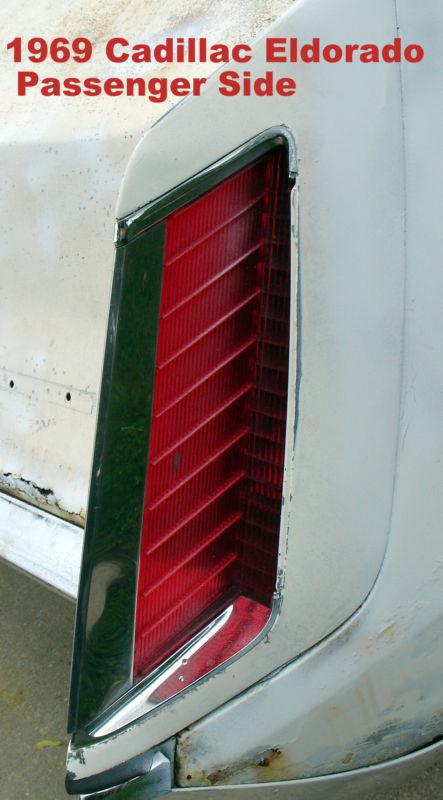 1968-1969 cadillac eldorado passenger side rh tail light
