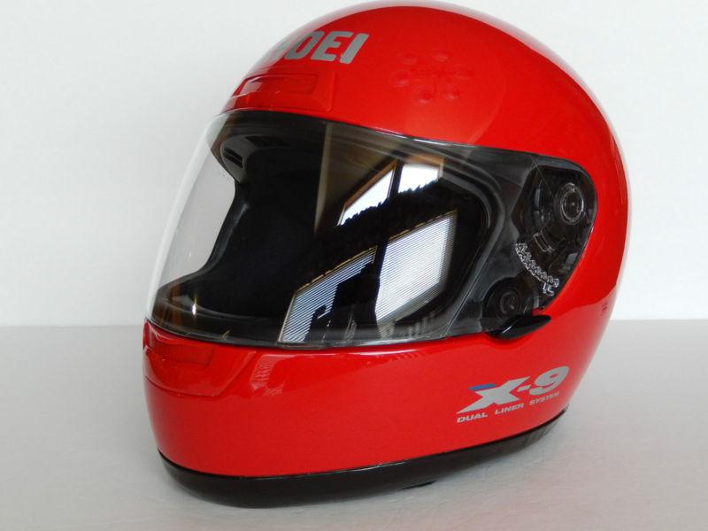 Shoei Helmet X-9 Medium Solid Red Mint Dot certified full face street Helmet, US $129.71, image 4