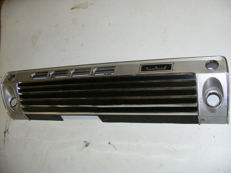 1967 ford fullsize dash panel good used gauge cluster