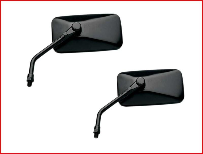 Buy Honda Motorcycle 10MM Sports Mirror Black Pair 2042448 in