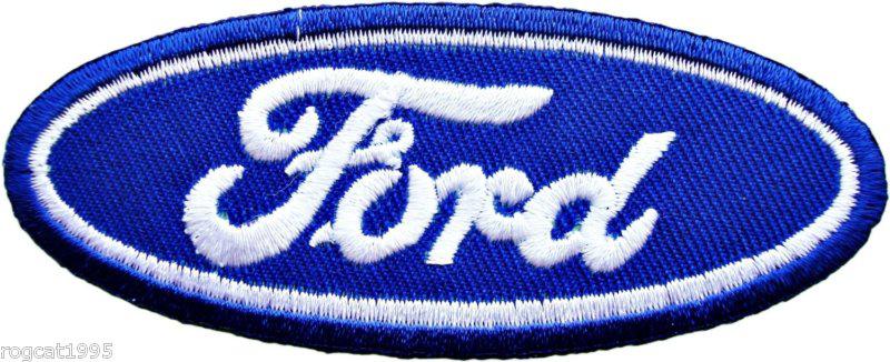 Ford motors oval logo uniform racing embroidered adhesive patch