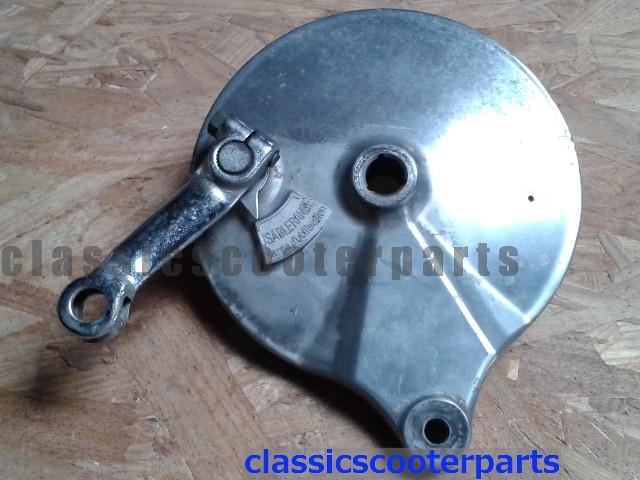 Kawasaki 1987 el250 eliminator rear brake hub plate drum k87-cl250-053