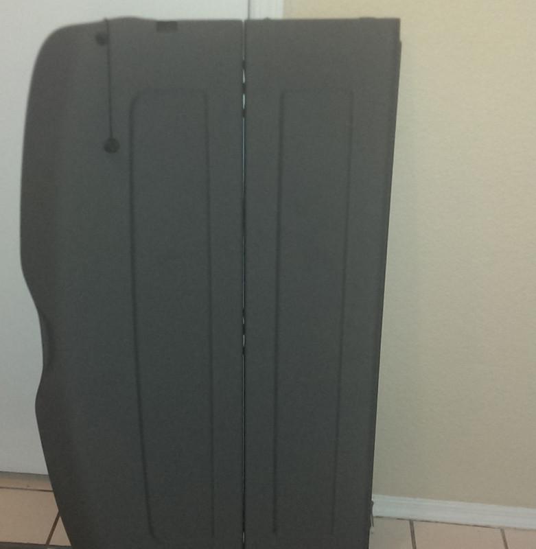 Audi q5 cargo cover trunk shade bi fold shelf 2013 grey
