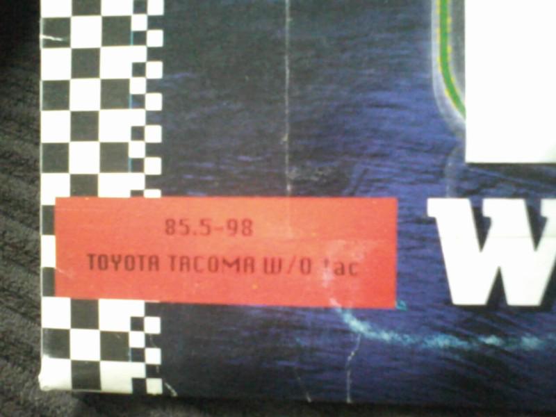 Toyota Tacoma 95-99 white face gauge without tach.. will glow with dash light.., US $12.00, image 8