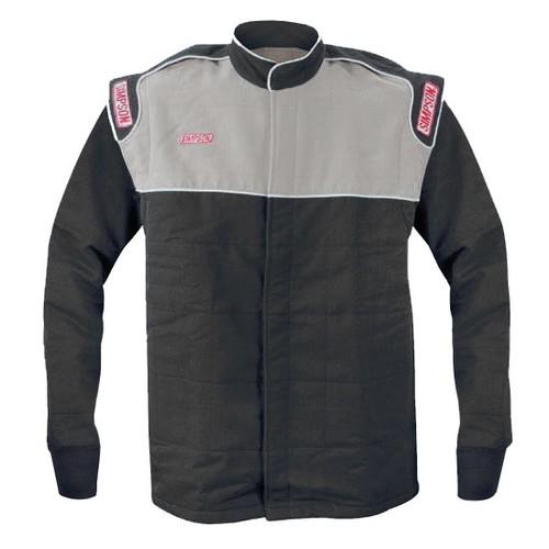 New simpson sportsman elite ii driving/racing/fire suit jacket black xl