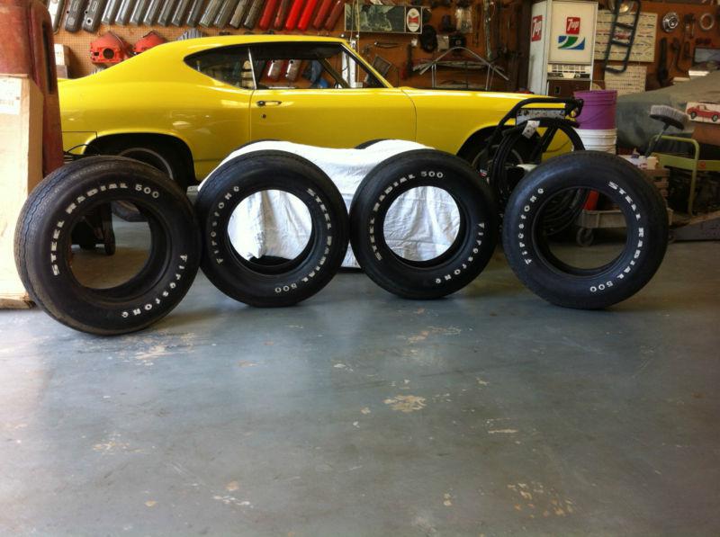 Firestone steel radial 500 tires-set of four