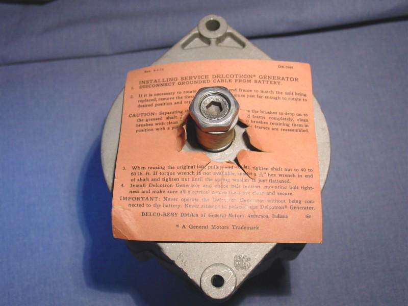 1971 71 Cadillac Fleetwood Eldorado DeVille Rebuilt Delcotron 63 Amp Alternator, US $19.95, image 4