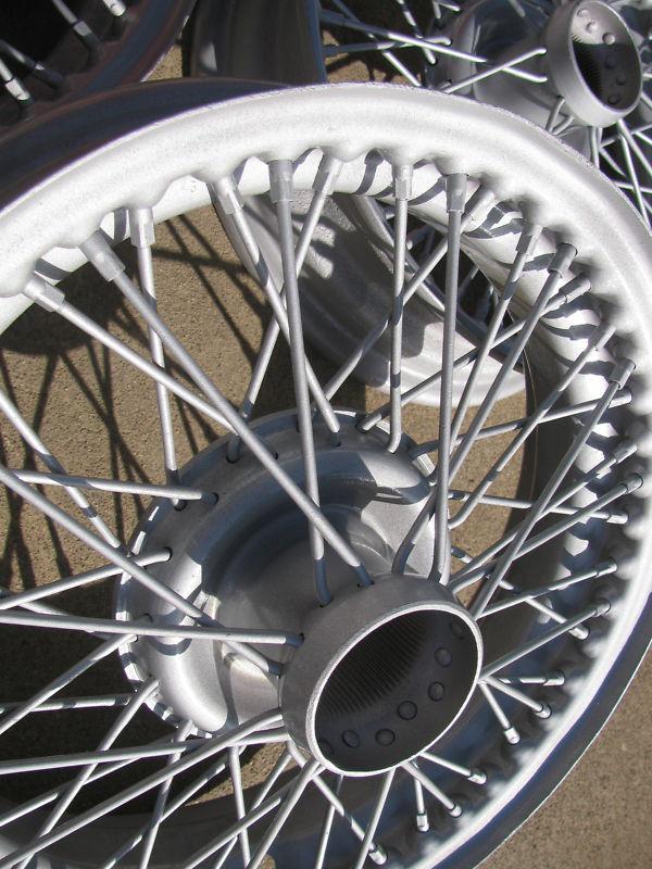 Austin Healey/ MGA/Triumph TR2/TR3/TR4/ Refurbished15x4inchWire Wheels, US $400.00, image 4