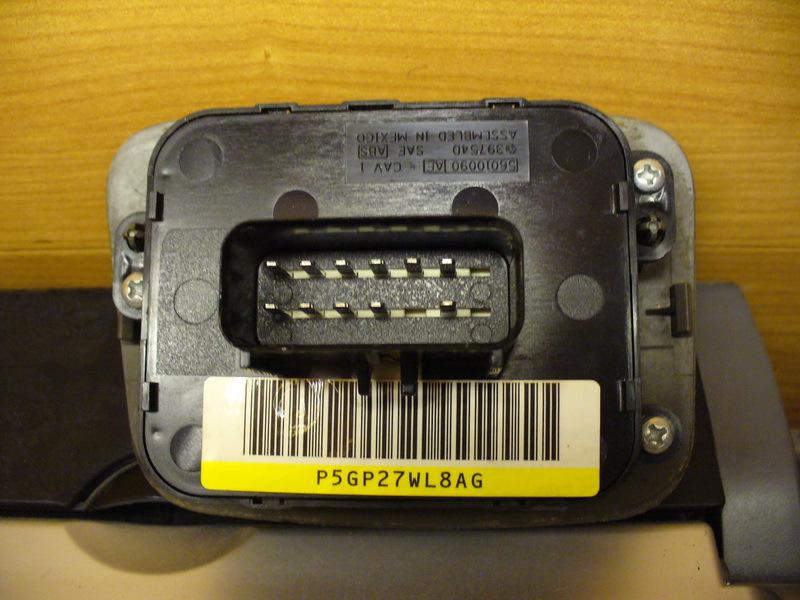 Buy 02 07 JEEP LIBERTY POWER WINDOW SWITCH CENTER CONSOLE LIGHT GRAY