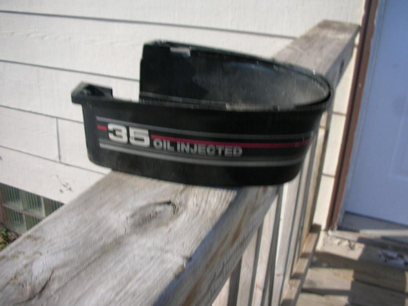 1987 35hp mercury outboard mid section cover