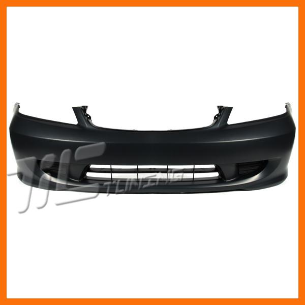 Front bumper primered facial cover plastic capa certified part 04-05 honda civic