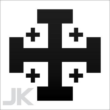 Sticker decals cross faith symbol church holy saint christ religion 0502 ac63f