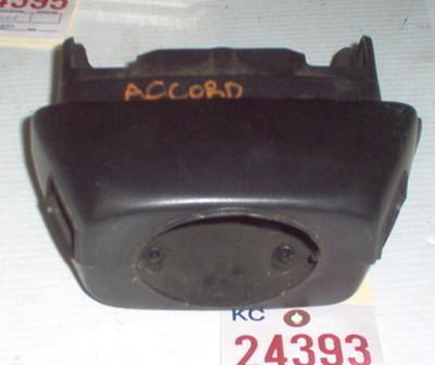 Honda 90 accord steering column trim panel black 1990