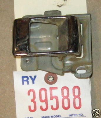 Honda 89 accord door handle inner left rear 1989