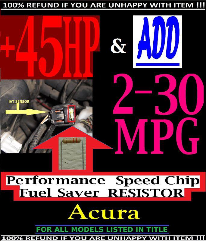 Acura integra/legend 1989-2005 2001 performance  fuel saver  speed chip resistor