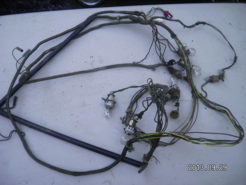 1971 mustang engine compartment wiring harness under hood oem 71 