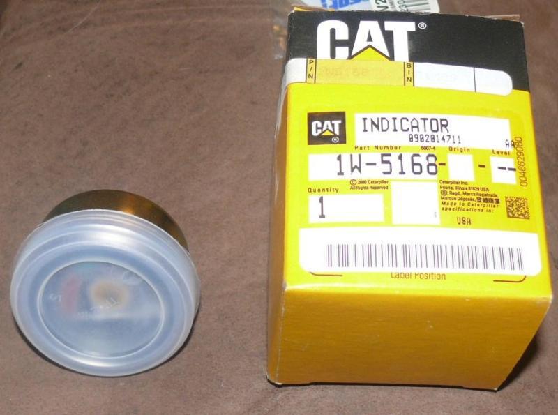 Brand new nos caterpillar cat fuel level indicator gauge 1w-5168