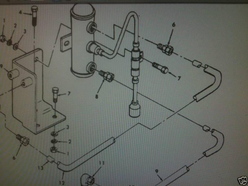 5 m151 jeep winter kit fuel pump adapter ms39169-14 nos