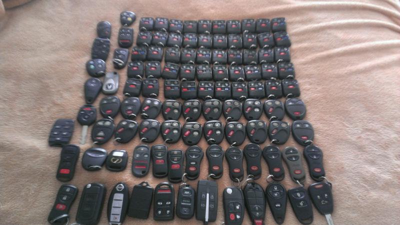  lot of 105 eom key less entry remotes
