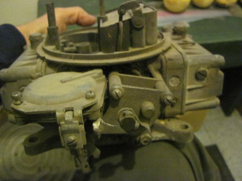 Holley Carburetor Carb 600 cfm 1850-1 Manual Choke needs rebuild!!, US $9.99, image 2