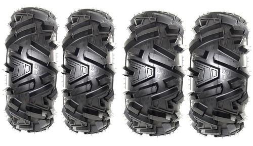 Full set of motosport efx moto mtc 26x9-12 and 26x11-12 atv tires (4)