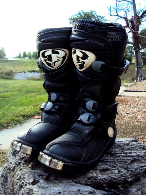 Thor mx t-30 boots, motocross / atv / off road, kids size 5