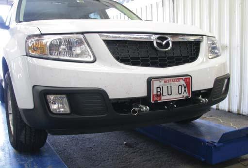 Blue ox bx2524 base plate f/mazda tribute 08-11