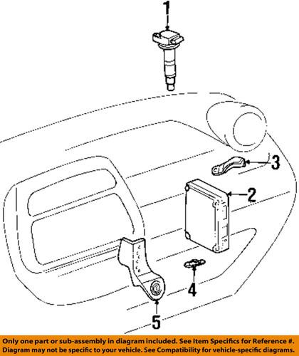 Toyota oem 8966142664 engine computer/ecu/pcm/engine control module