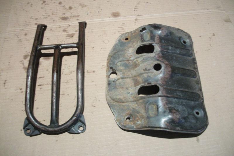 Yamaha moto 4 yfm200 yfm 200 1985 engine differential brush rock guard sheild