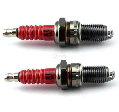2 ct spark plug d8tc 150cc 200cc 250cc chinese atv scooter dirt bike go-kart new