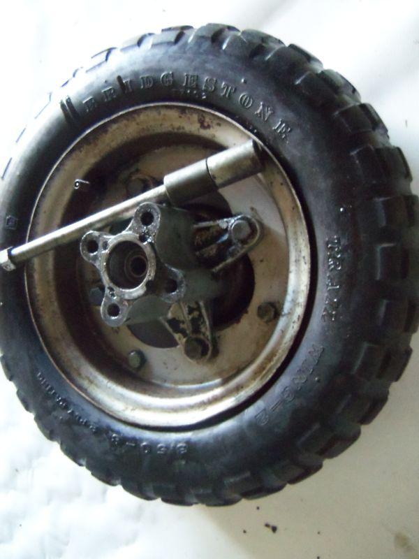 Buy Kawasaki KV 75 / MT 1 Rear Wheel, Tire, Hub, Axle Good