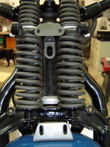 Harley knucklehead wl 45 horn brackets upper and lower