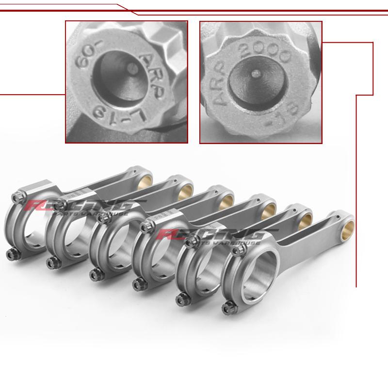 Bmw s38 b35 1988 m5 m6 h-beam connecting rod rods conrod arp