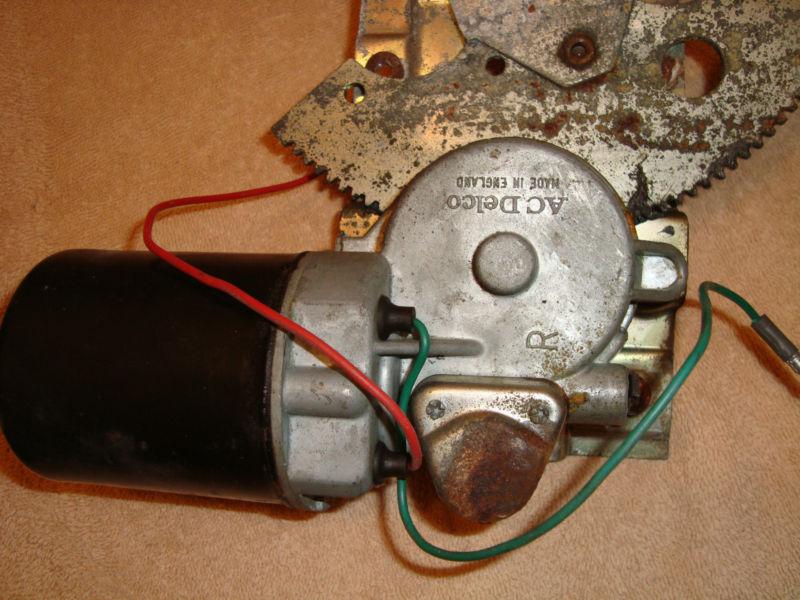 1986 JAGUAR XJS-V12-HE Coupe window motors w/regulators GOOD OEM JAGUAR/DELCO, US $100.00, image 5