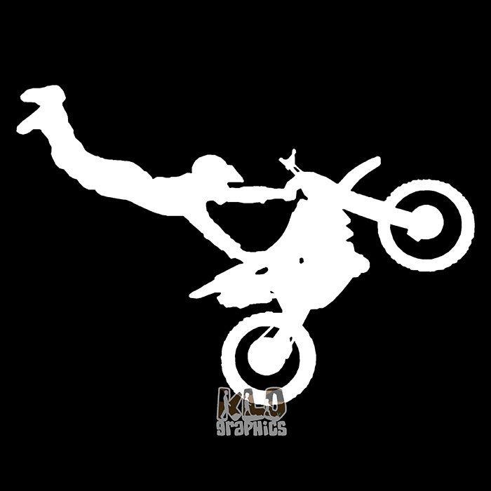 Buy MOTORCROSS 003 Window Decal Sticker Vinyl Bumper MOTORCYCLE DIRT