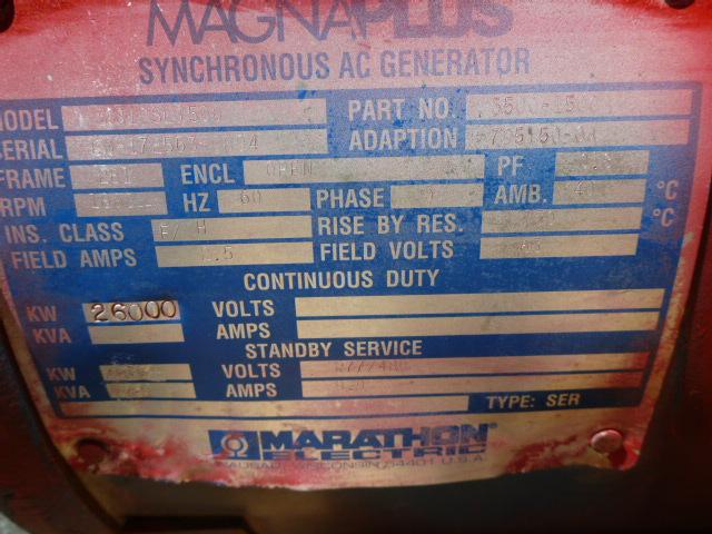 HATZ -MARATHON Diesel Engine Generator 26.0KW@1800 rpm, US $4,500.00, image 5